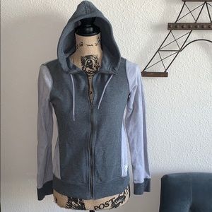Nike 2 toned grey hoodie